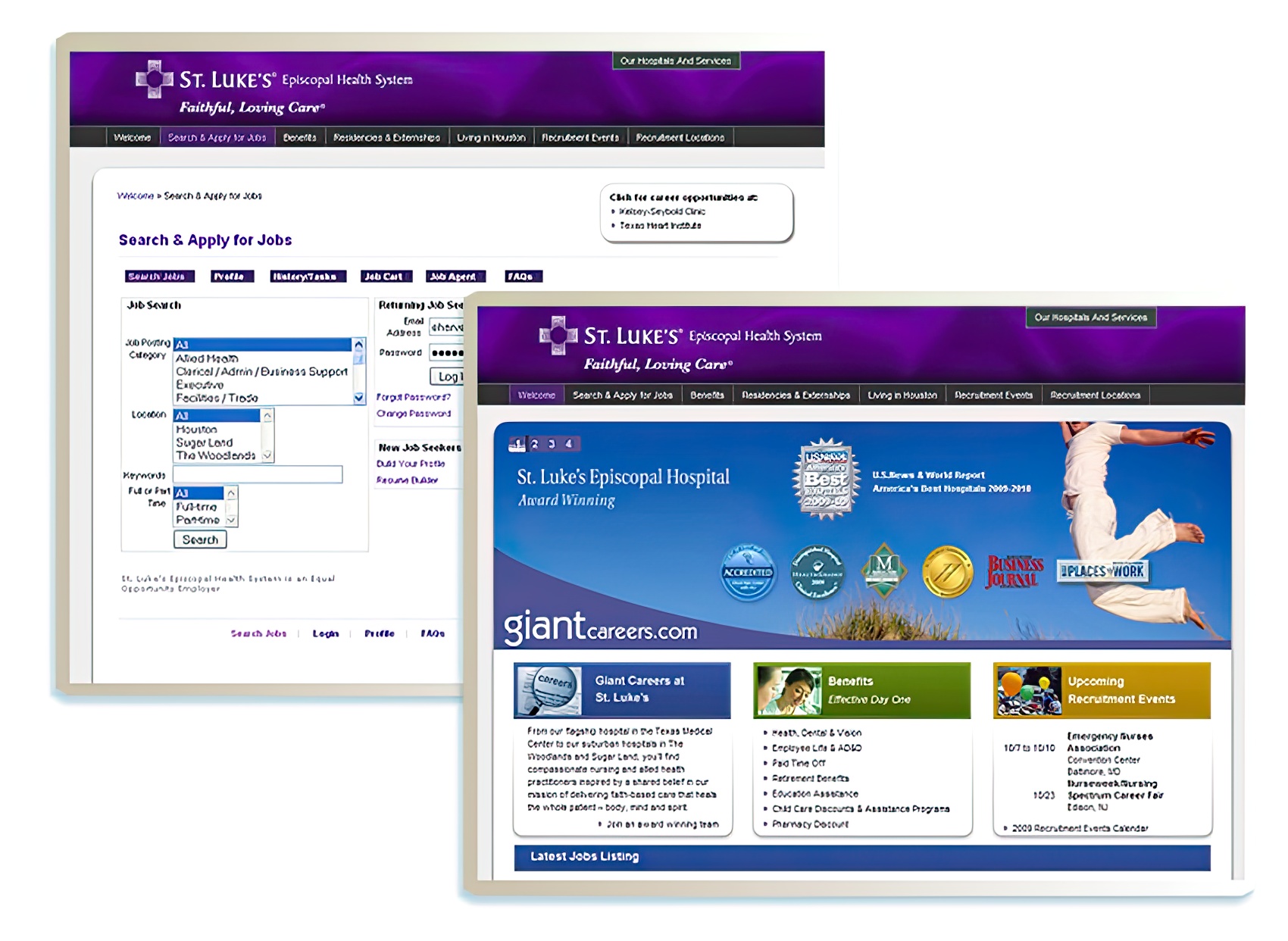 St. Luke’s Healthcare — External Recruitment site