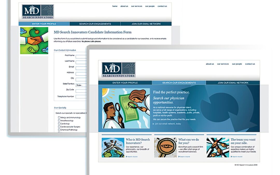 MD Search Innovators — recruitment site